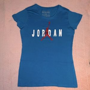 Jordan blue shirt